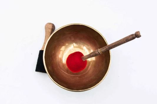 Full Moon Singing Bowl from Nepal - Tibetan Singing Bowl for Meditation - Healing Singing Bowl Nepal - Spiritual Bowl for yoga