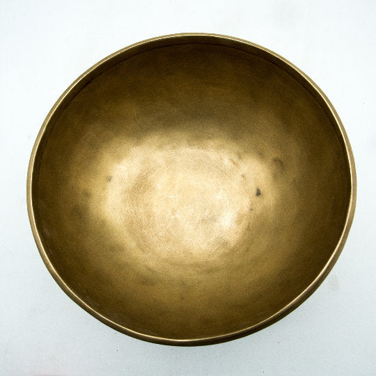 7 inches Old Coprea Singing Bowl - Root and Om Chakra C Note Antique Singing Bowl - Tibetan Meditation Sound Bowl of Best Quality