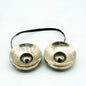 Tibetan Tingsha Meditation Bell - Buddhist Cymbals Yoga Bell Chimes - Super Sound Healing Tool with Eight Auspicious Symbols