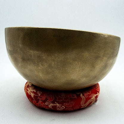7 inches Old Coprea Singing Bowl - Root and Om Chakra C Note Antique Singing Bowl - Tibetan Meditation Sound Bowl of Best Quality